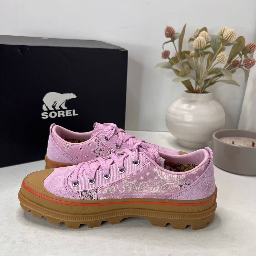 Sorel Pink and Tan Sneakers - Picture 7 of 10